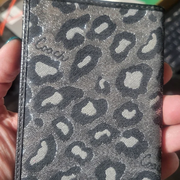Coach Leopard Passport Cover - Picture 3 of 5